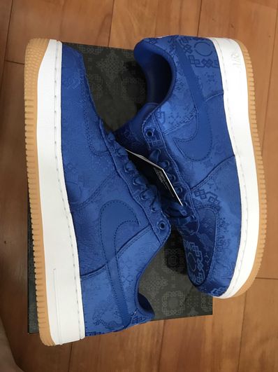 CLOT × Nike Air Force 1 Low "Blue"