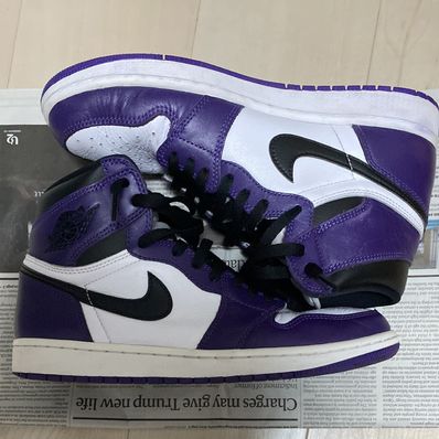 Nike Air Jordan 1 Retro High OG "Court Purple White/Black" (2020)