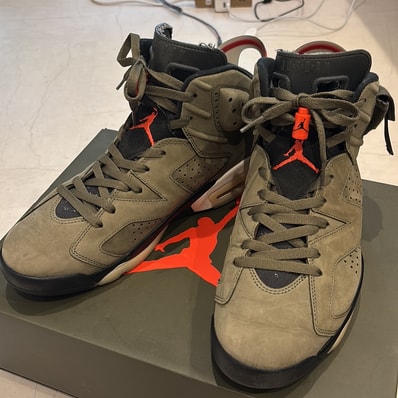 Travis Scott × Nike Air Jordan 6 Retro "Medium Olive"