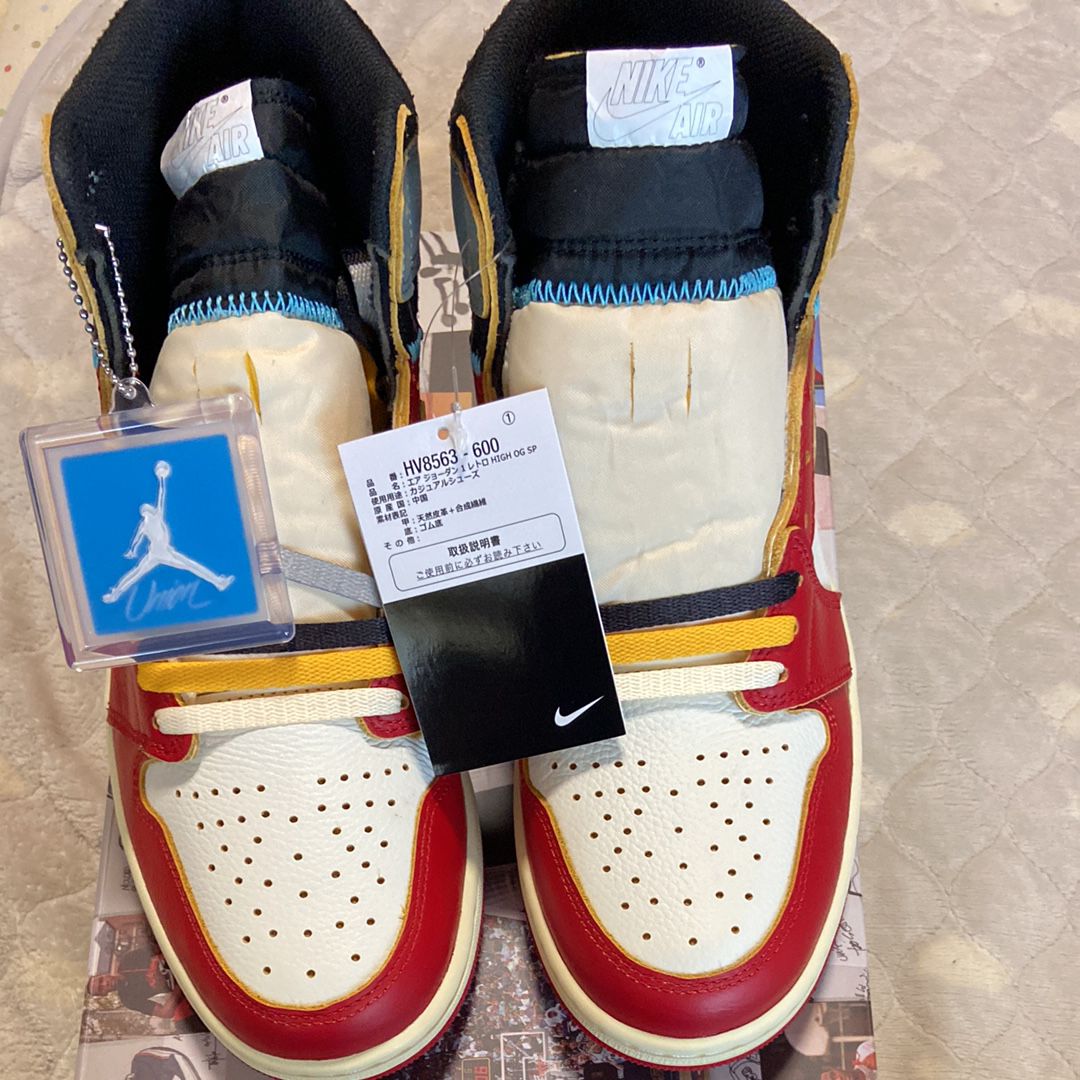 UNION × Nike Air Jordan 1 Retro High OG "Chicago/Shadow"