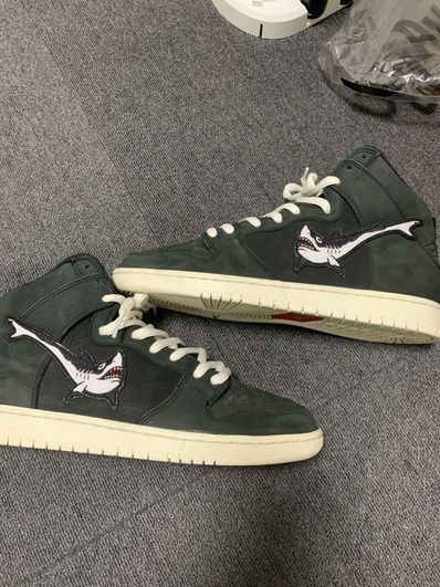 OSKI × Nike SB Shark Dunk High Pro "Black"