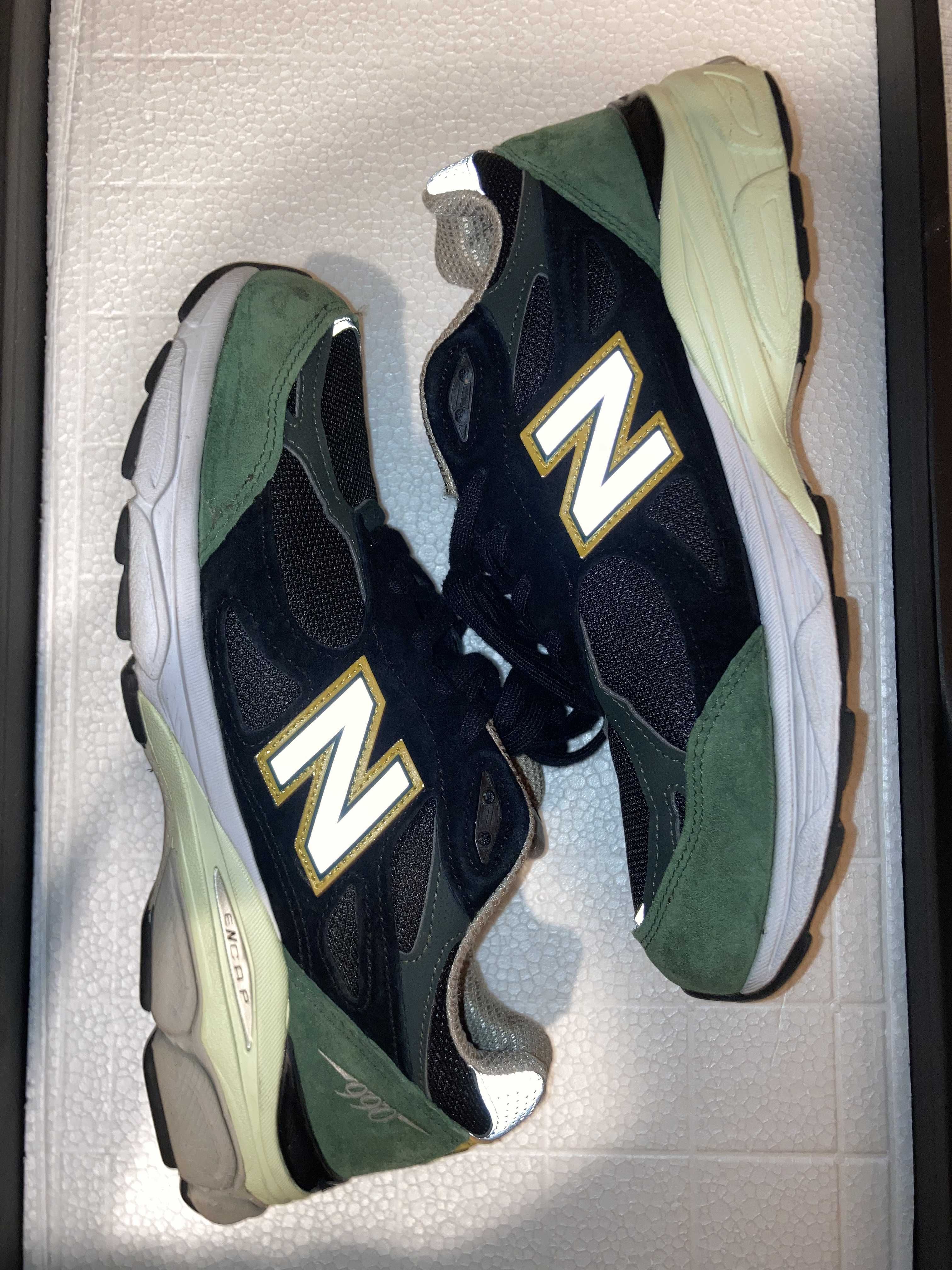 New Balance 990V3 "Black/Green/Yellow"