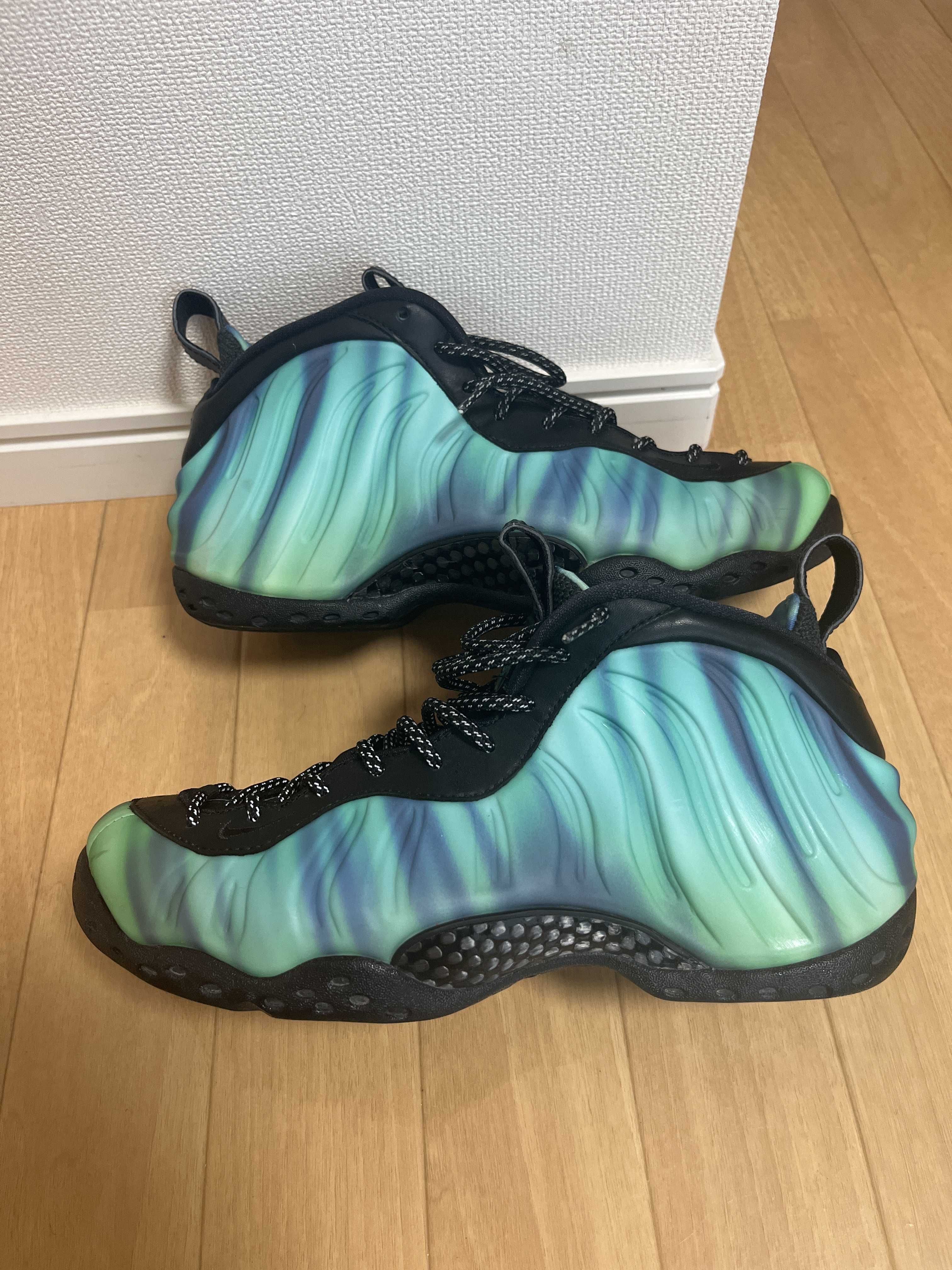 Nike Air Foamposite One Northern Lights "Black/Green Glow-Fias Purple"