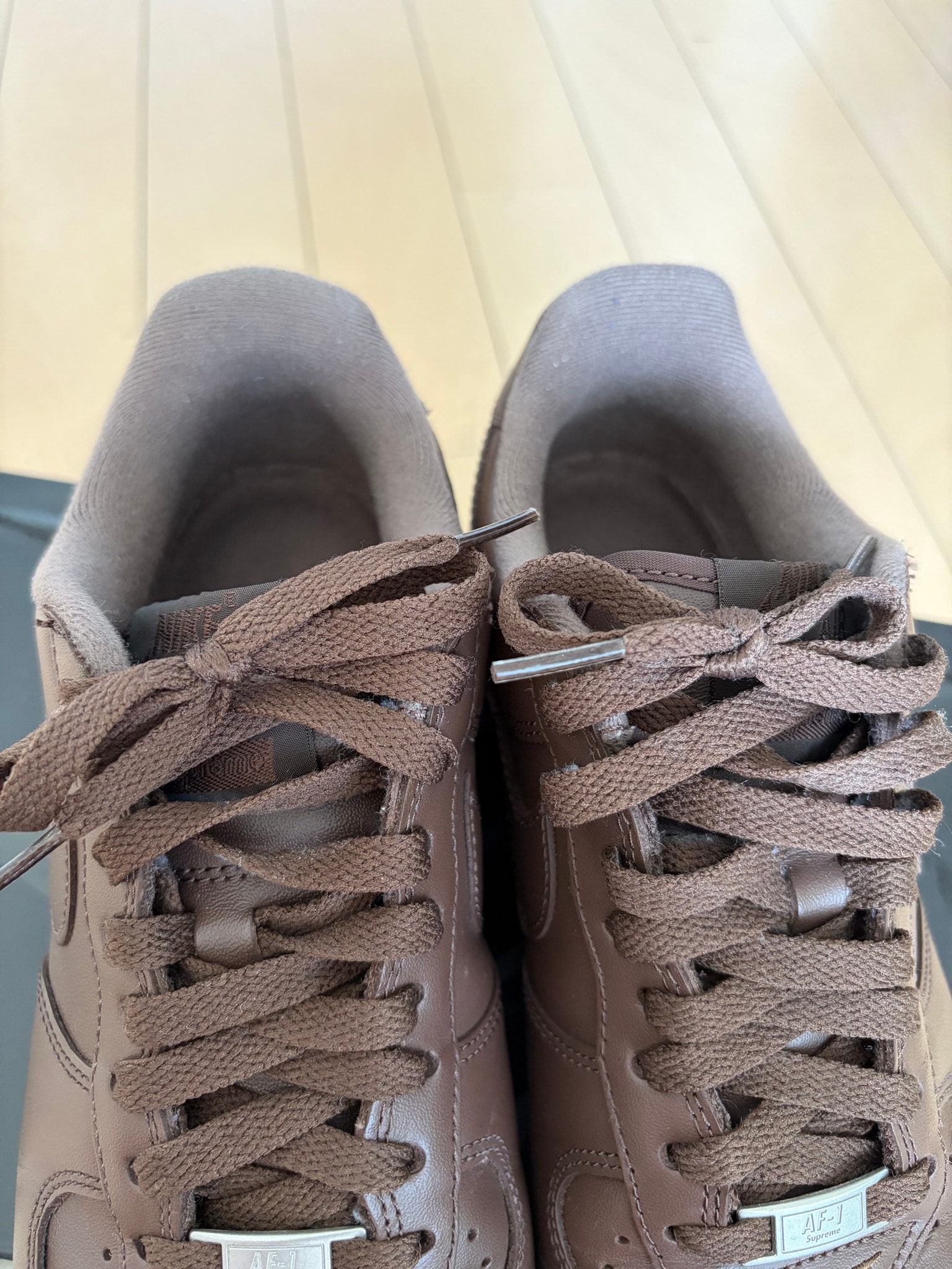 Supreme × Nike Air Force 1 Low "Baroque Brown"