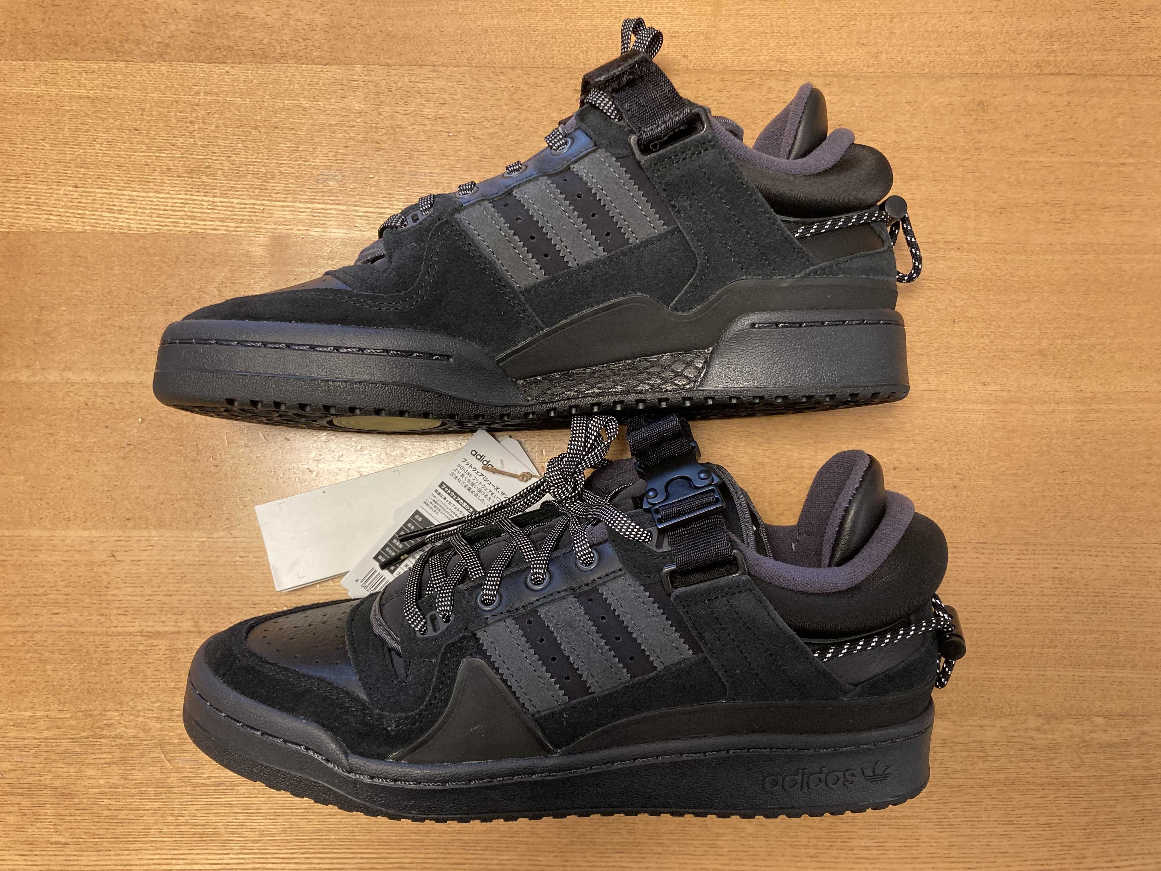 Bad Bunny × adidas Forum 84 Low "Core Black"
