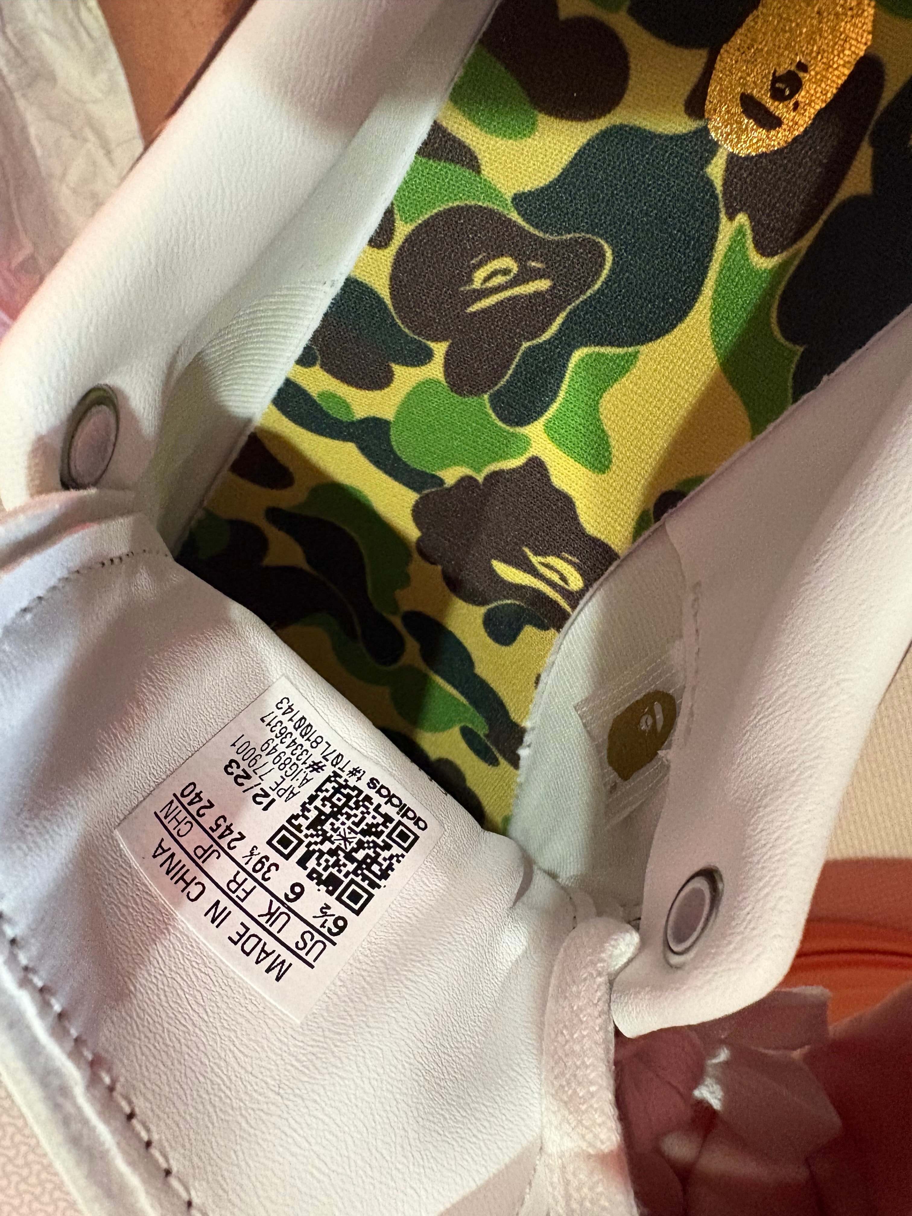 A BATHING APE × adidas Stan Smith "Abc Camo"