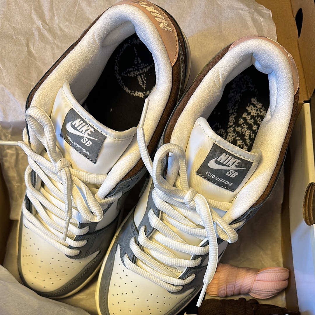 堀米 雄斗(Yuto Horigome) × Nike SB Dunk Low Pro QS "Wolf Grey"