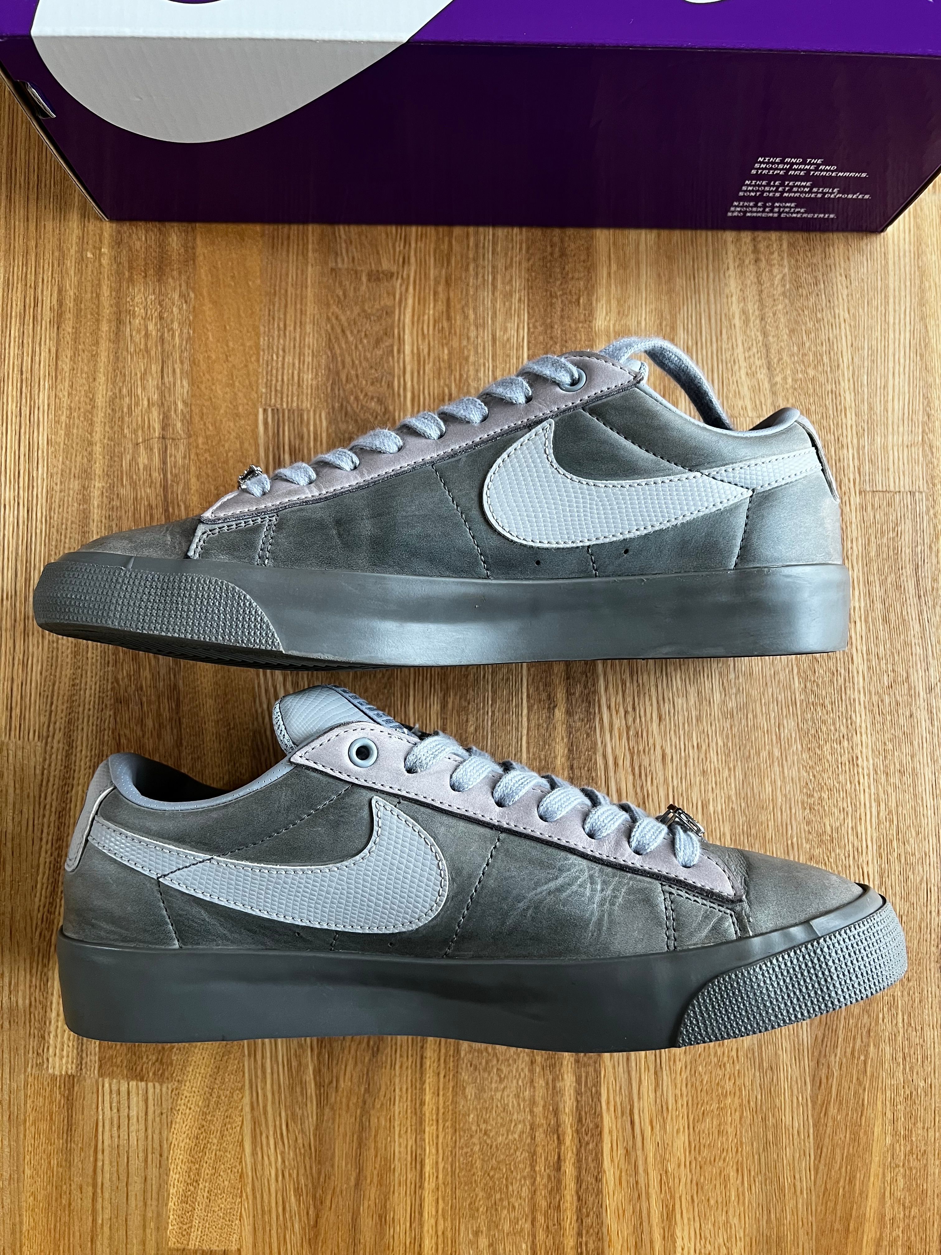 FPAR × Nike SB Blazer Low "Cool Grey"