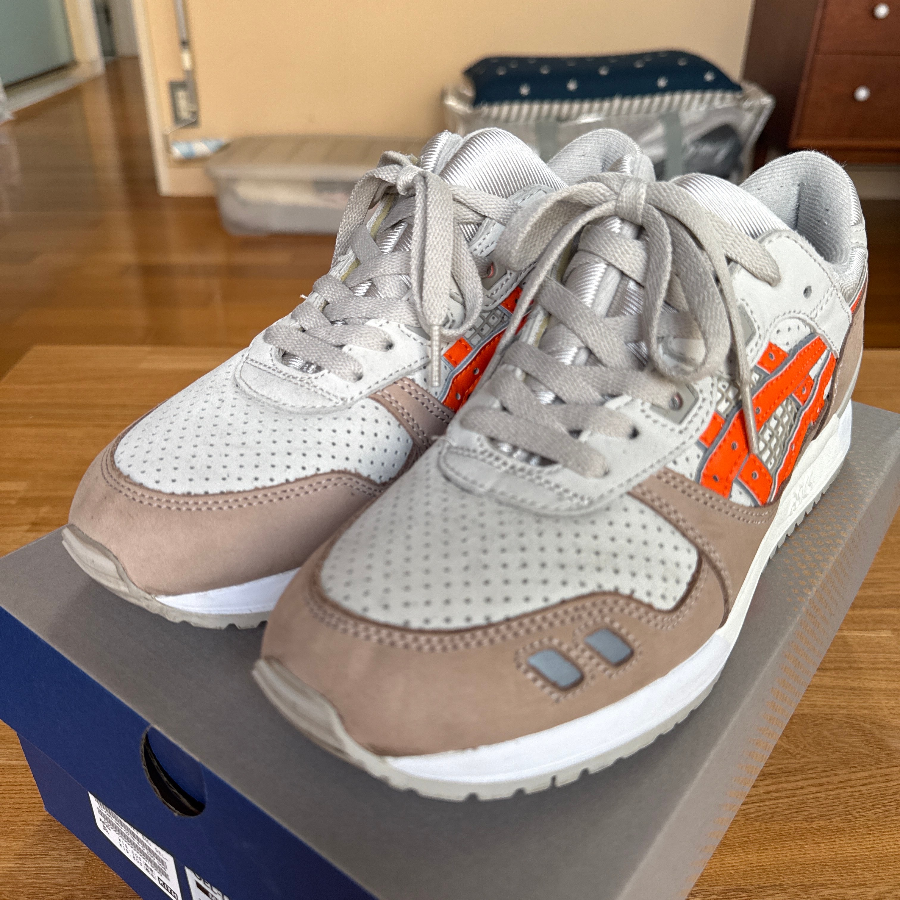 KITH × Asics Gel Lyte 3 Remastered "Super Orange"