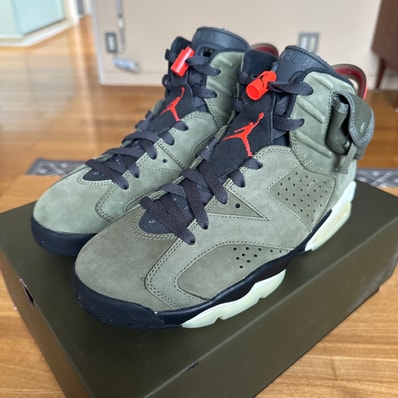 Travis Scott × Nike Air Jordan 6 Retro "Medium Olive"
