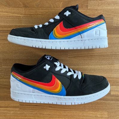 Polaroid × Nike SB Dunk Low Pro QS "Black/White"