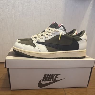 Travis Scott × Nike Air Jordan 1 Low OG SP "Reverse Olive"