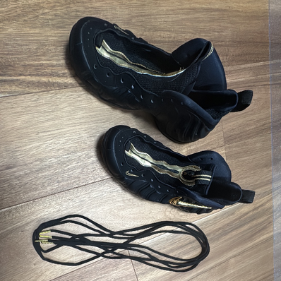 Nike Air Foamposite Pro "Black Metallic Gold"