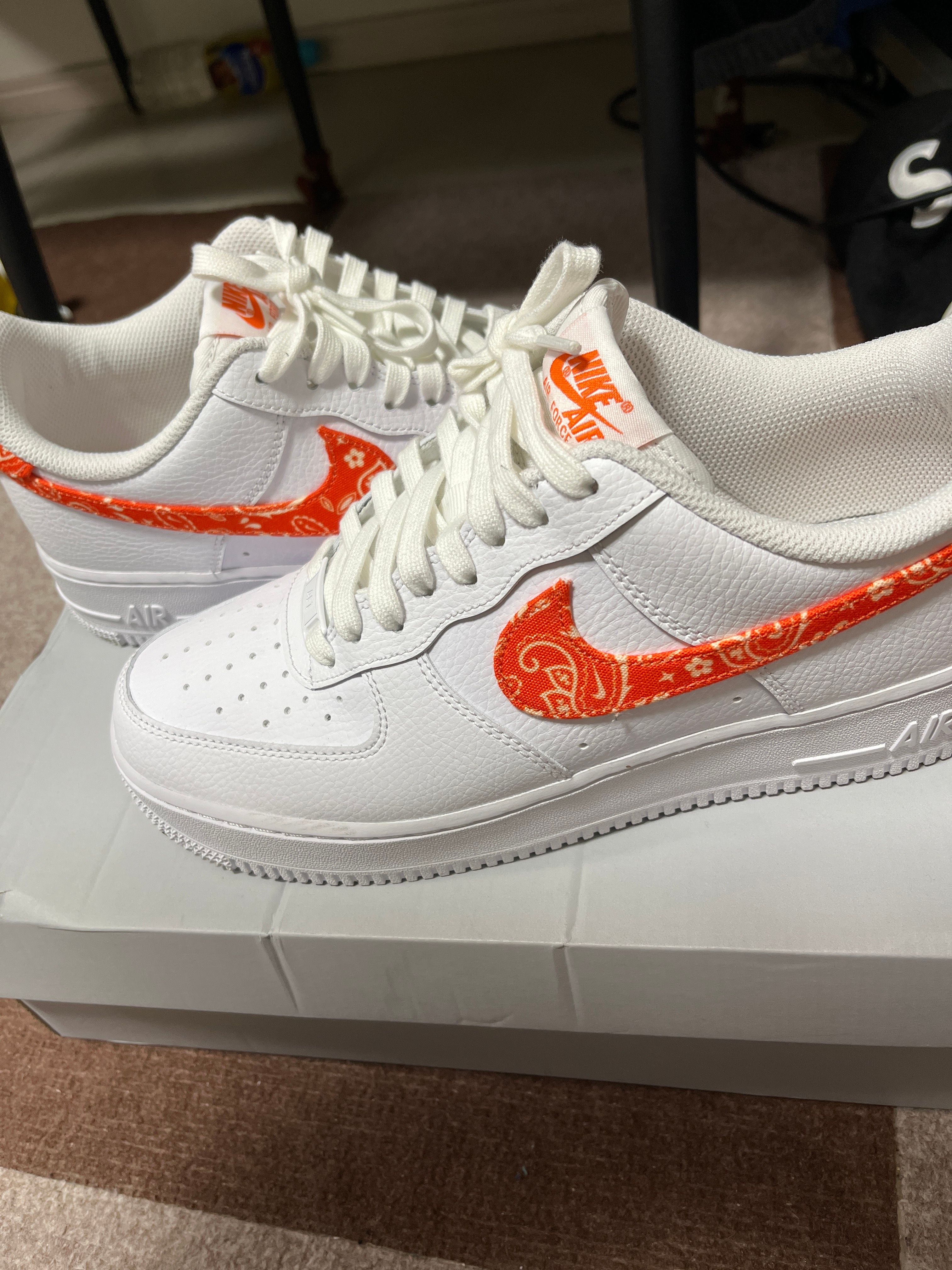 Nike Women's Air Force 1 Low '07 Essential "Orange Paisley"