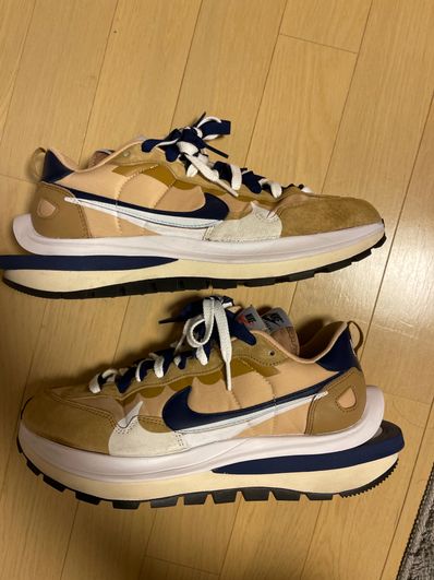 Sacai × Nike Vapor Waffle "Sesame And Blue Void"