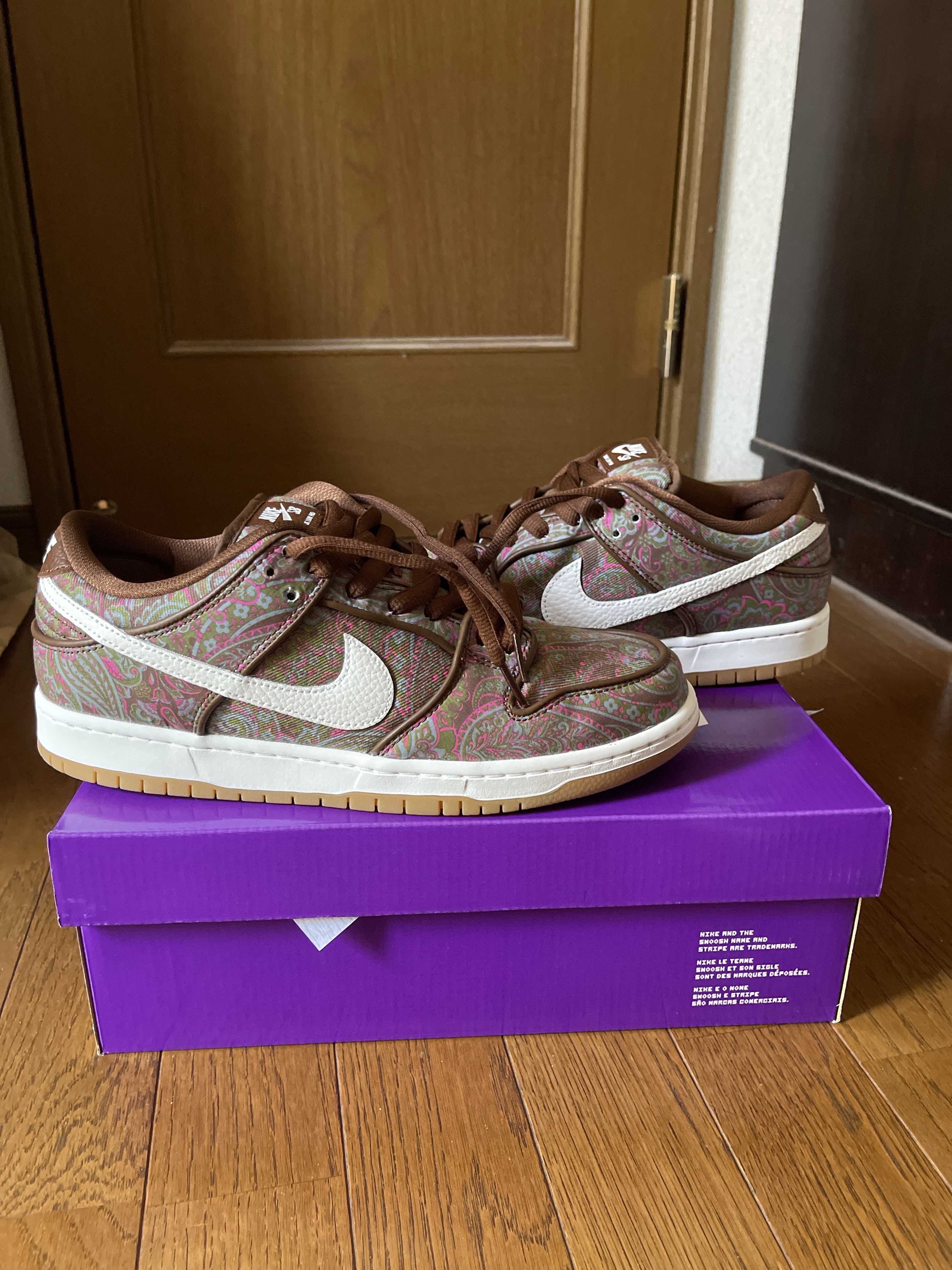 Nike SB Dunk Low PRM "Brown Paisley"