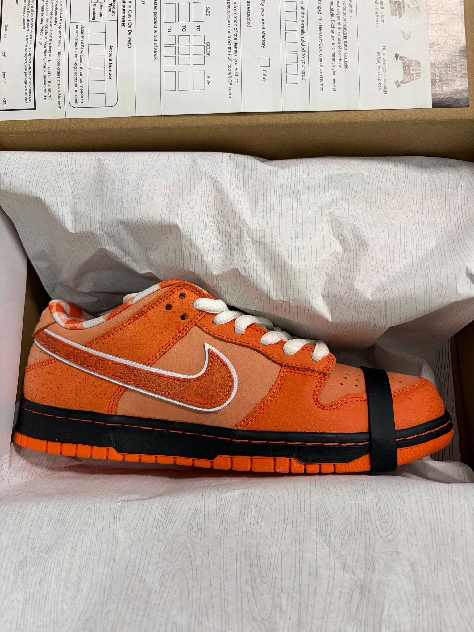 Concepts × Nike SB Dunk Low SP "Orange Lobster"