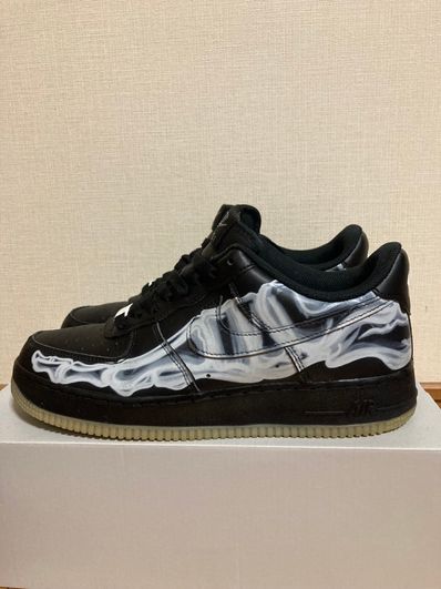 Nike Air Force 1 Low "Black Skeleton"