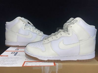Nike Women's Dunk High "Sail/White-Gum"