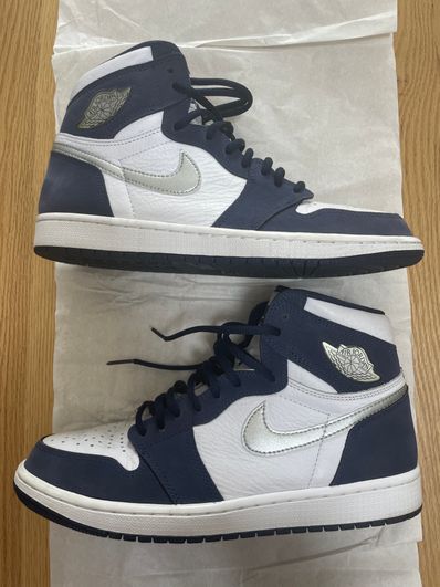 Nike Air Jordan 1 High OG CO.JP "White/Midnight Navy" (2020)(ブリーフケースなし)