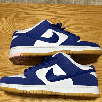 Nike SB Dunk Low "Los Angeles Dodgers/Deep Royal Blue"