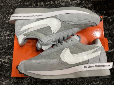 Fragment × sacai × Nike LD Waffle "Light Smoke Grey"