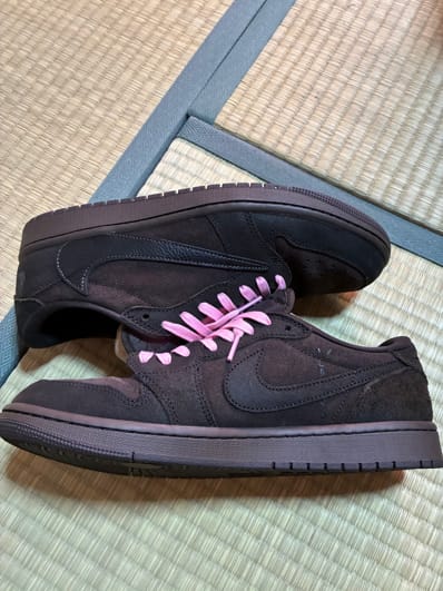 Travis Scott × Nike Air Jordan 1 Low OG SP "Velvet Brown and Dark Mocha"