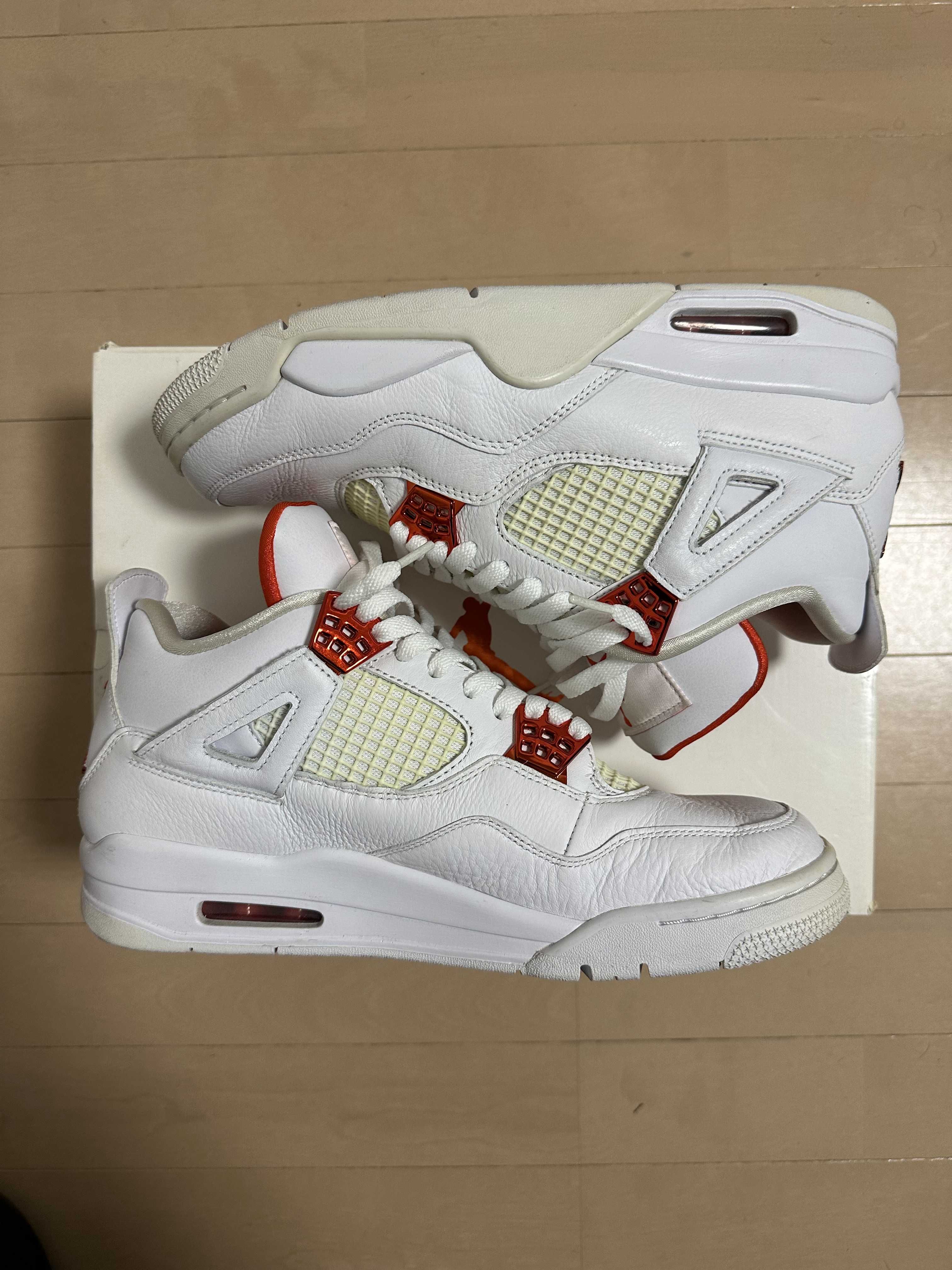 Nike Air Jordan 4 Retro "White/Team Orange"