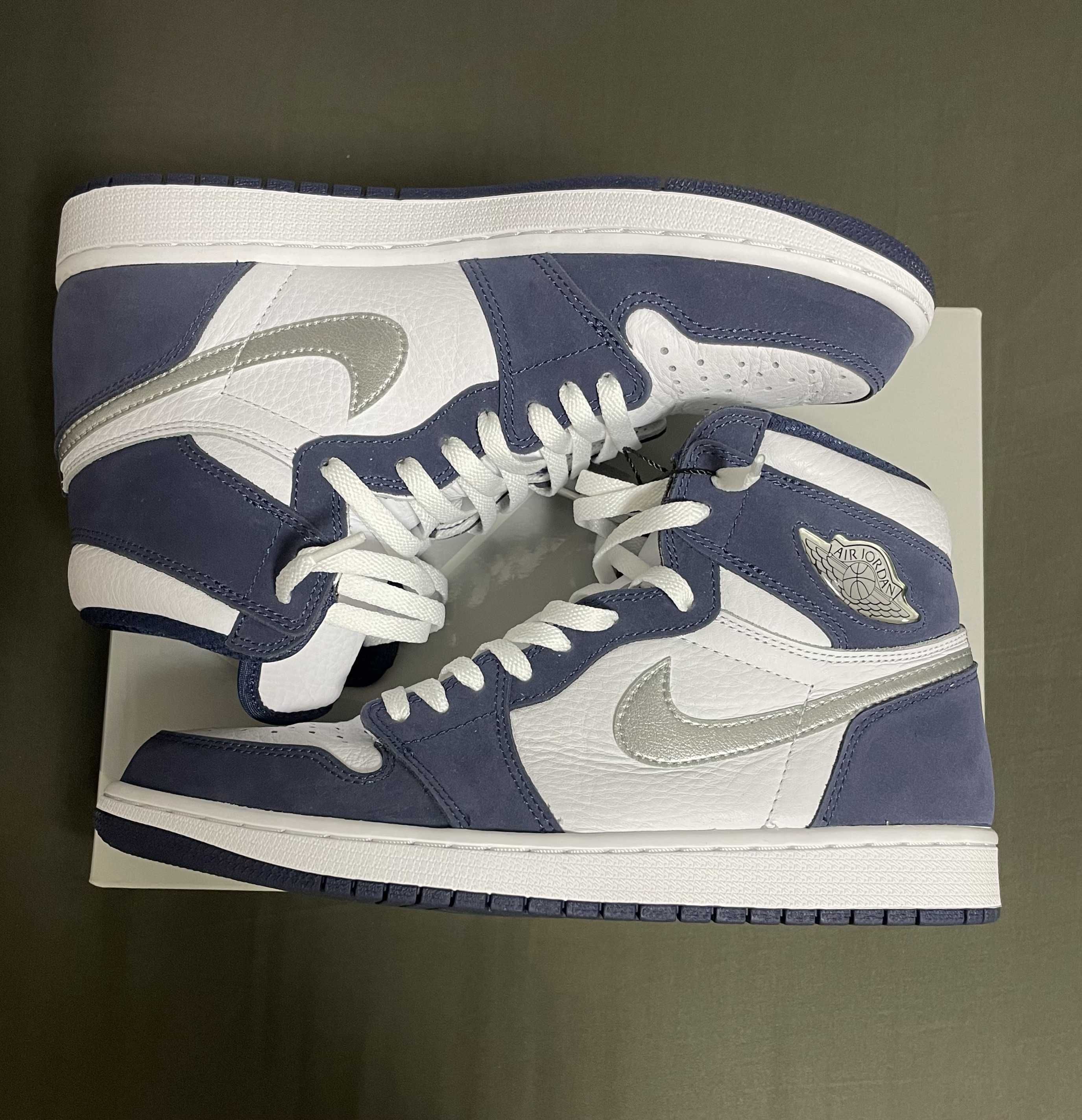 Nike Air Jordan 1 High OG CO.JP "White/Midnight Navy" (2020)(ブリーフケースなし)
