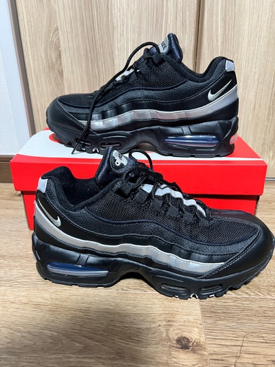 Nike Air Max 95 OG Big Bubble "Black/White/Metallic Silver"