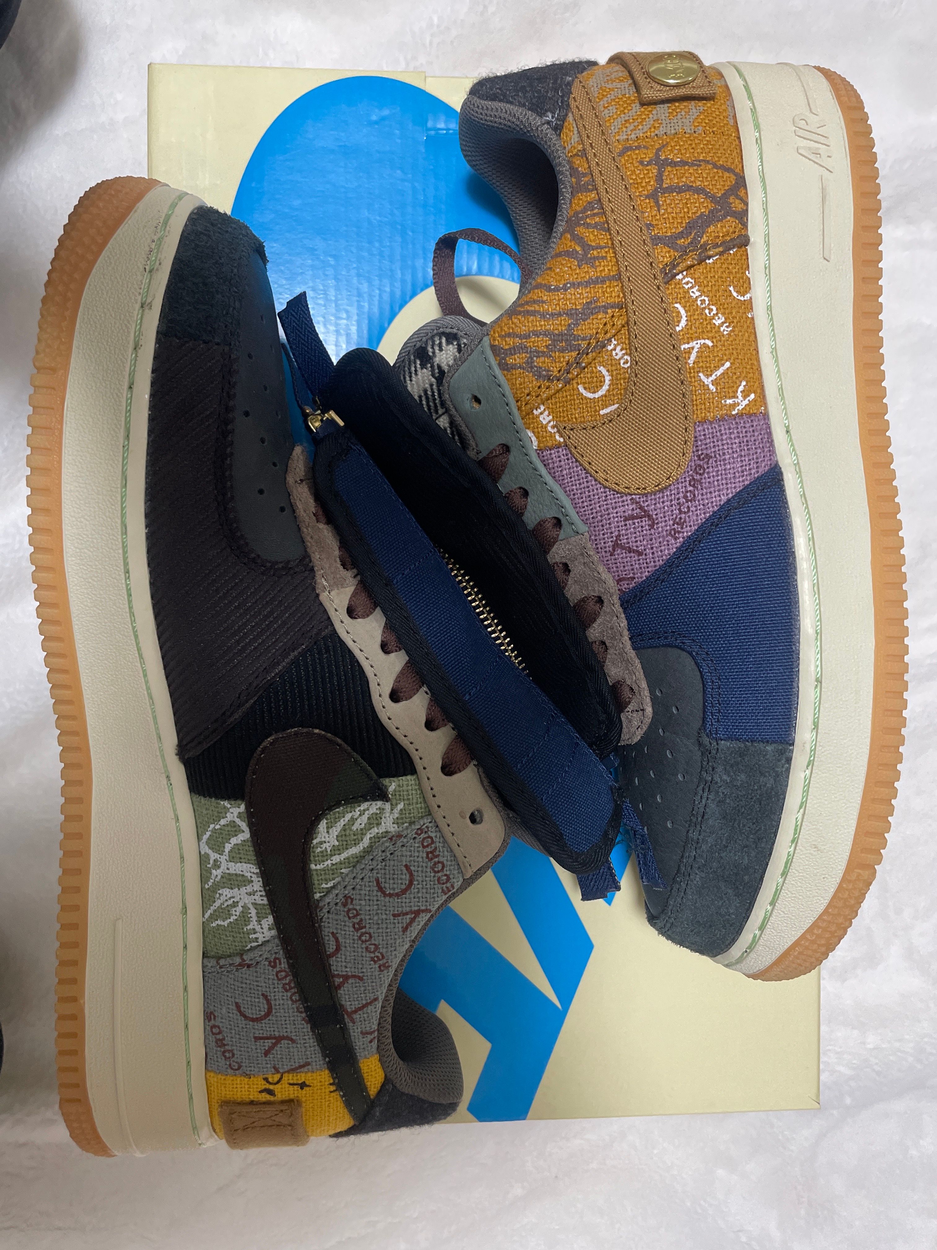 Travis Scott × Nike Air Force 1 Low Cactus Jack "Multi Color"