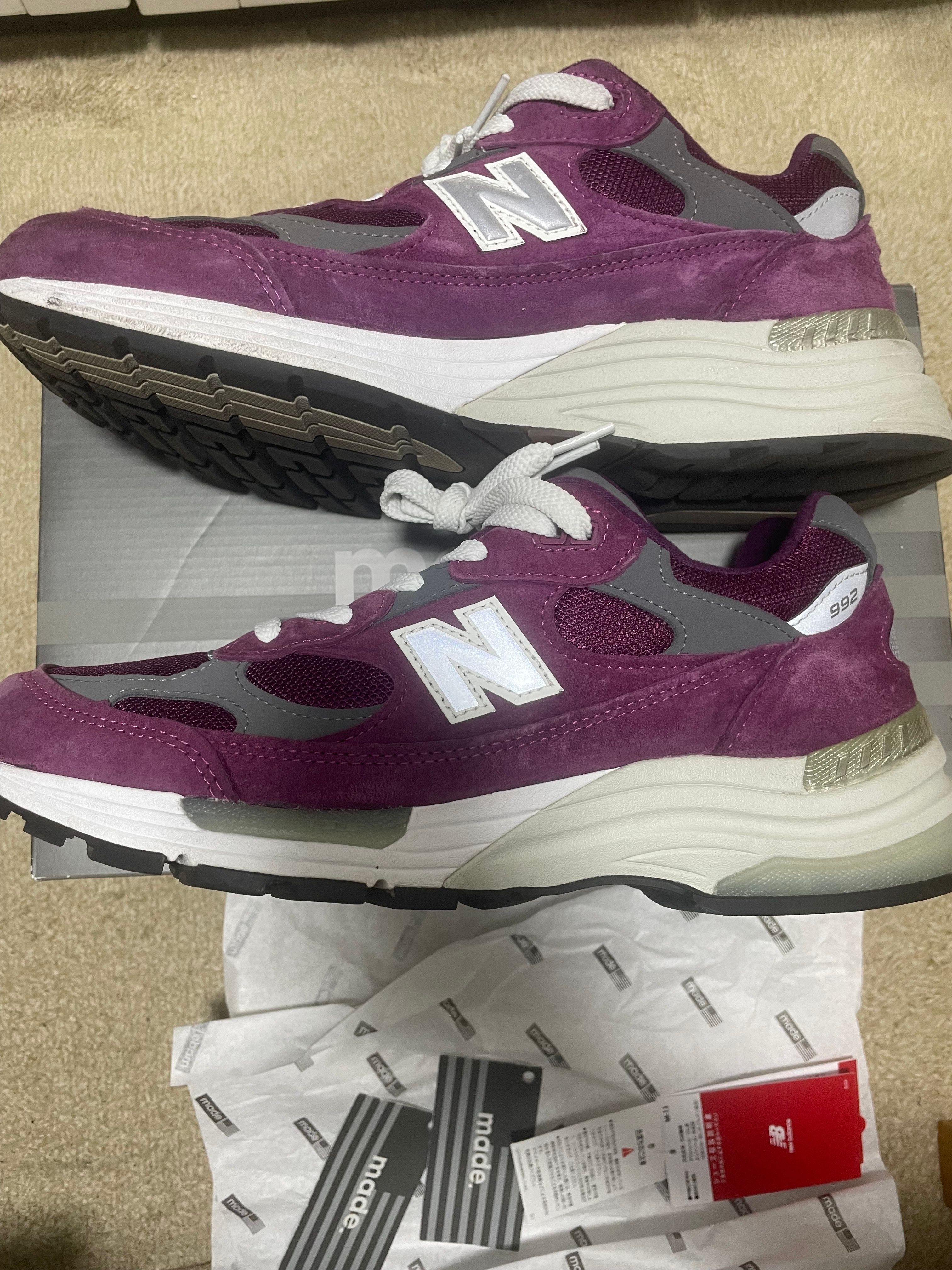 New Balance 992 "Maroon"