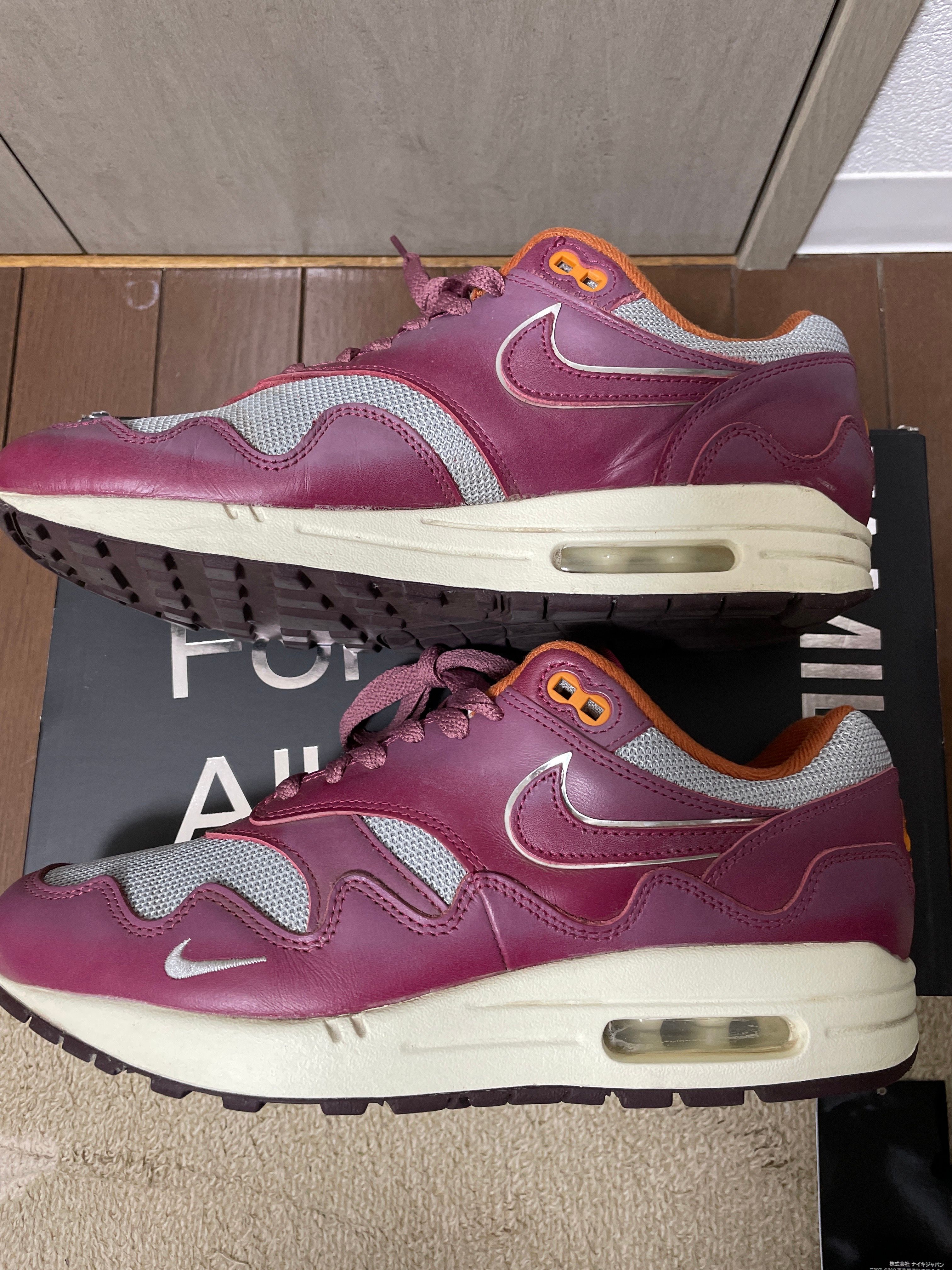 Patta × Nike Air Max 1 "Night Maroon"