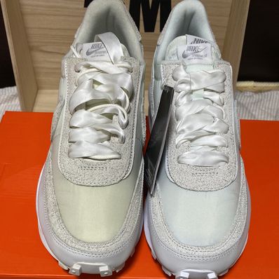 sacai × Nike LDV Waffle "Triple White"