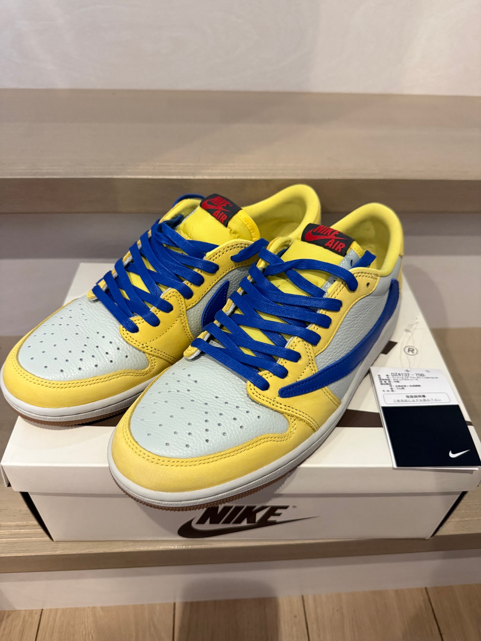 Travis Scott × Nike Women's Air Jordan 1 Retro Low OG "Canary"