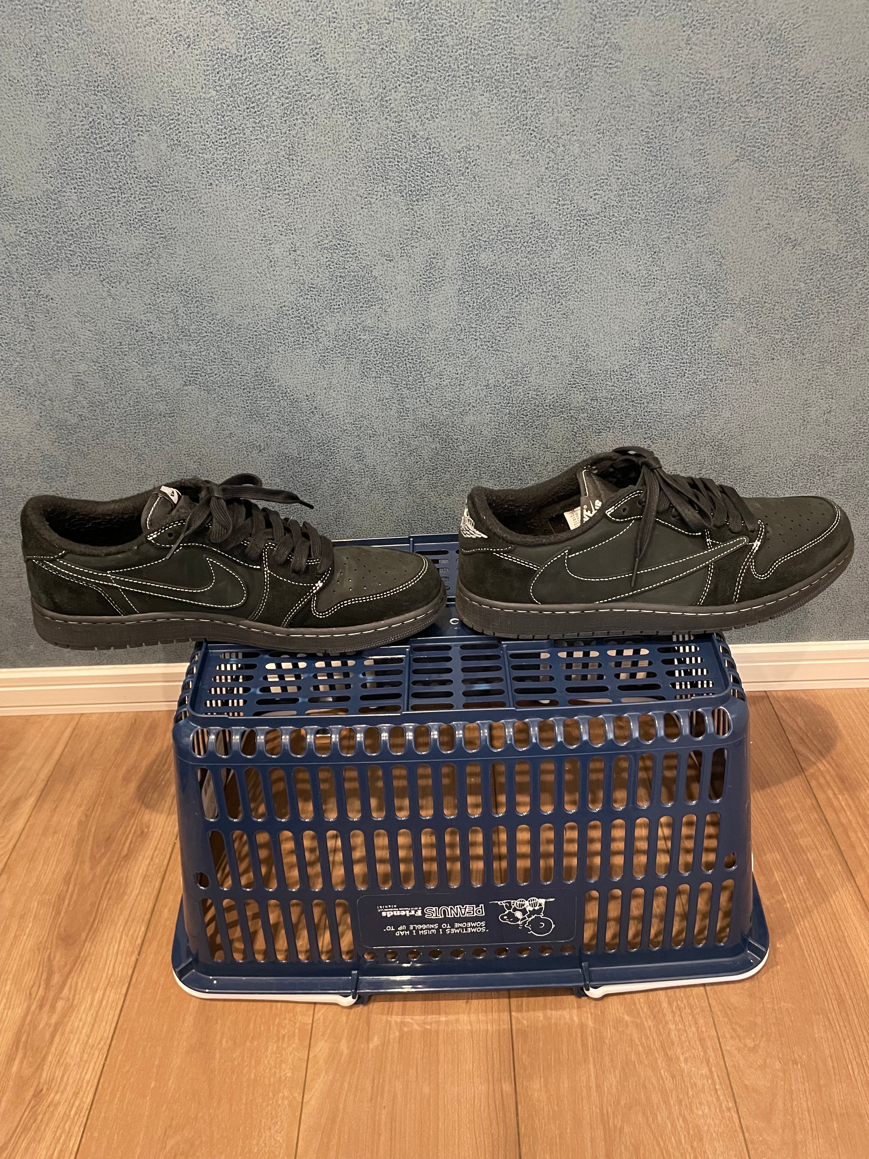 Travis Scott × Nike Air Jordan 1 Low OG SP "Black Phantom"