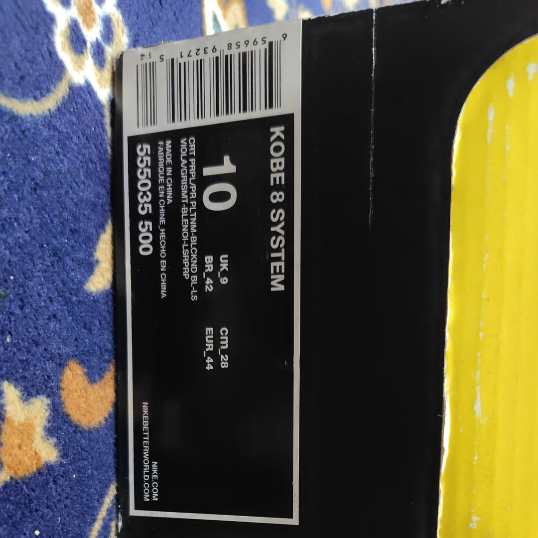 Nike Kobe 8 Playoffs "Purple Platinum"