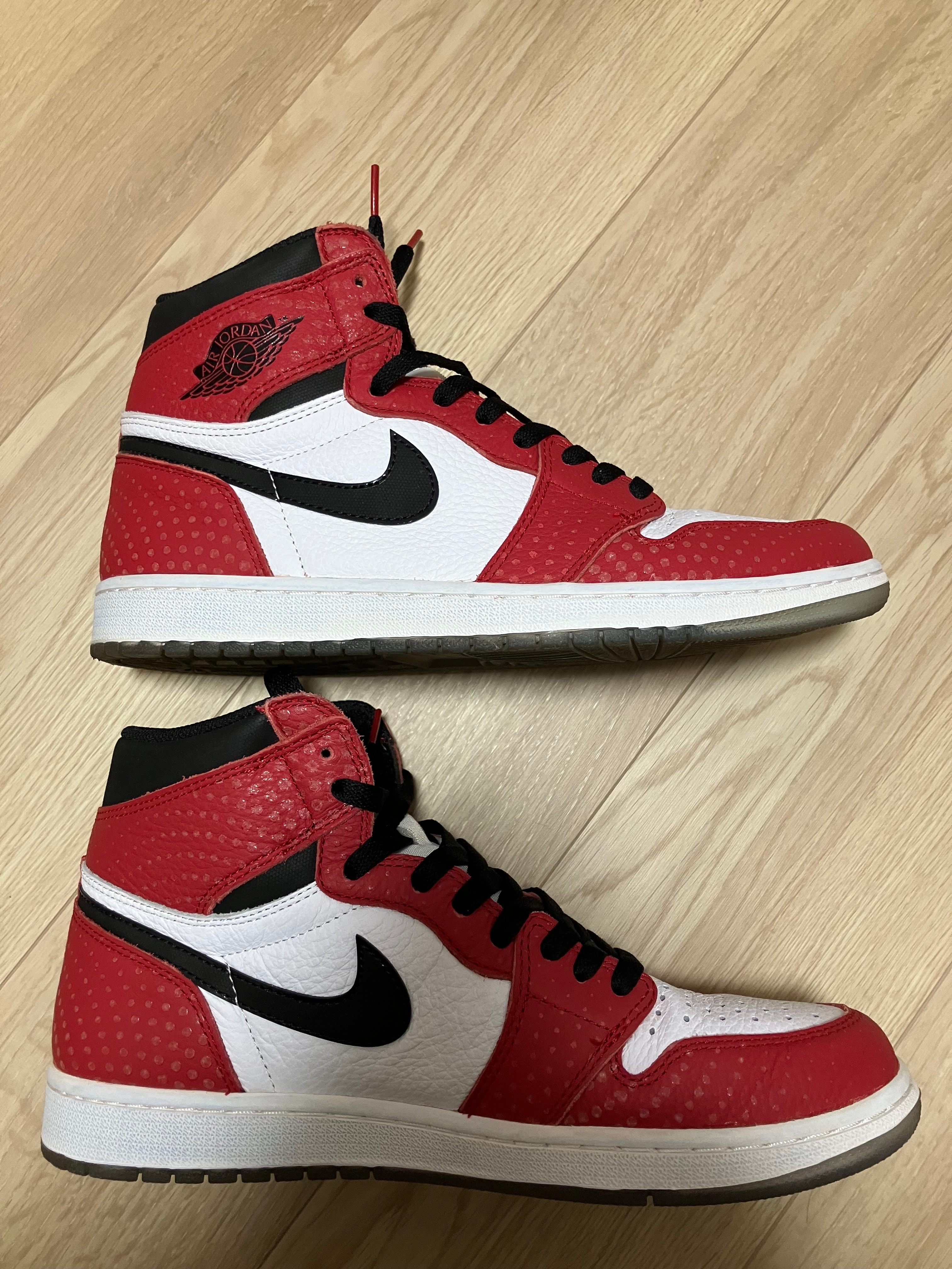 Spiderman × Nike Air Jordan 1 Origin Story "Gym Red/White/Photo Blue/Black"