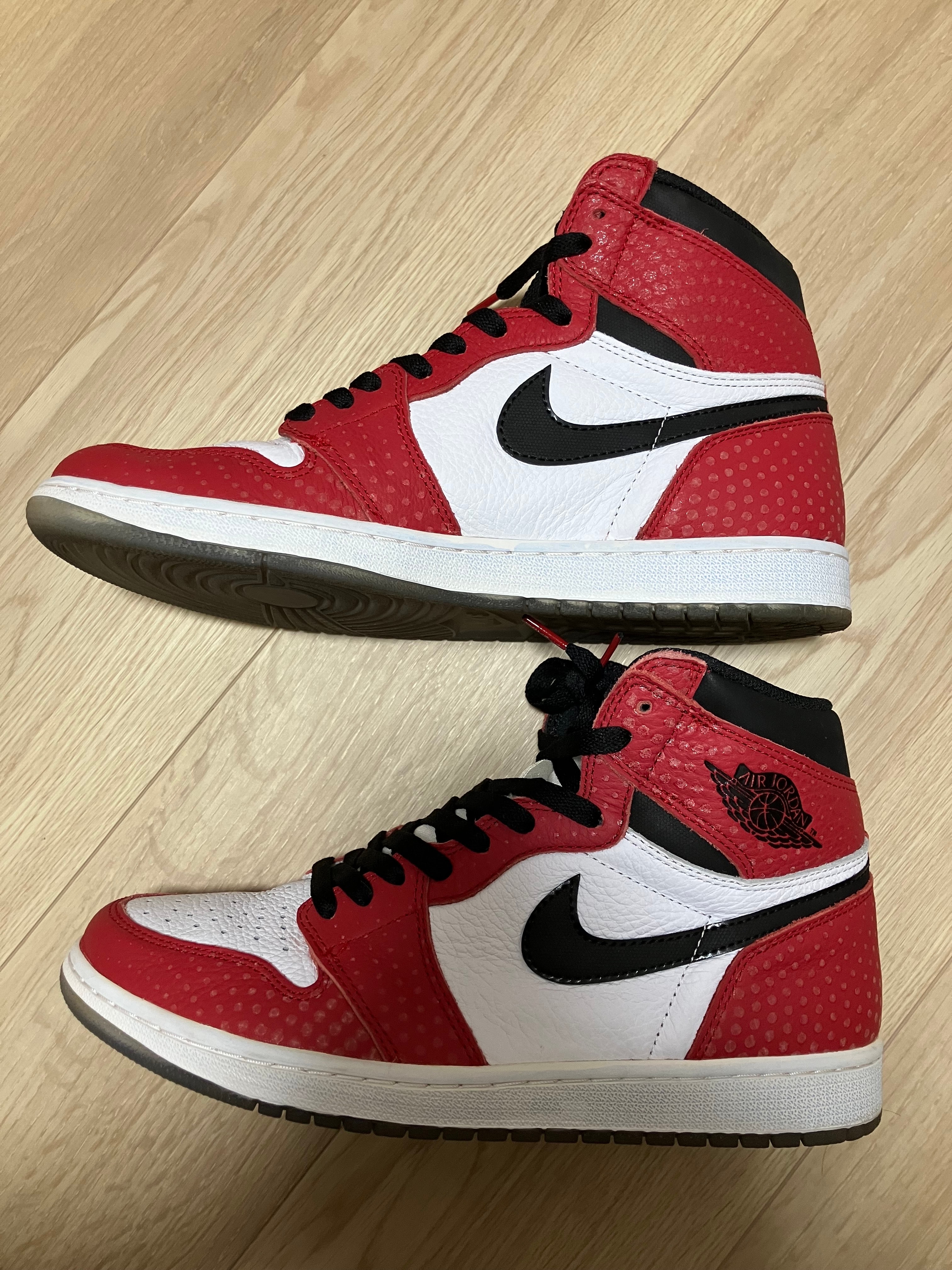 Spiderman × Nike Air Jordan 1 Origin Story "Gym Red/White/Photo Blue/Black"
