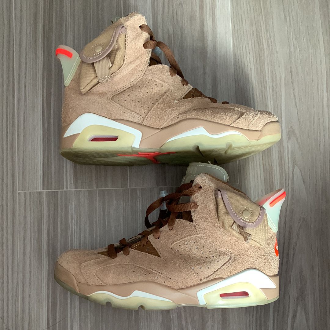 Travis Scott × Nike Air Jordan 6 "British Khaki"