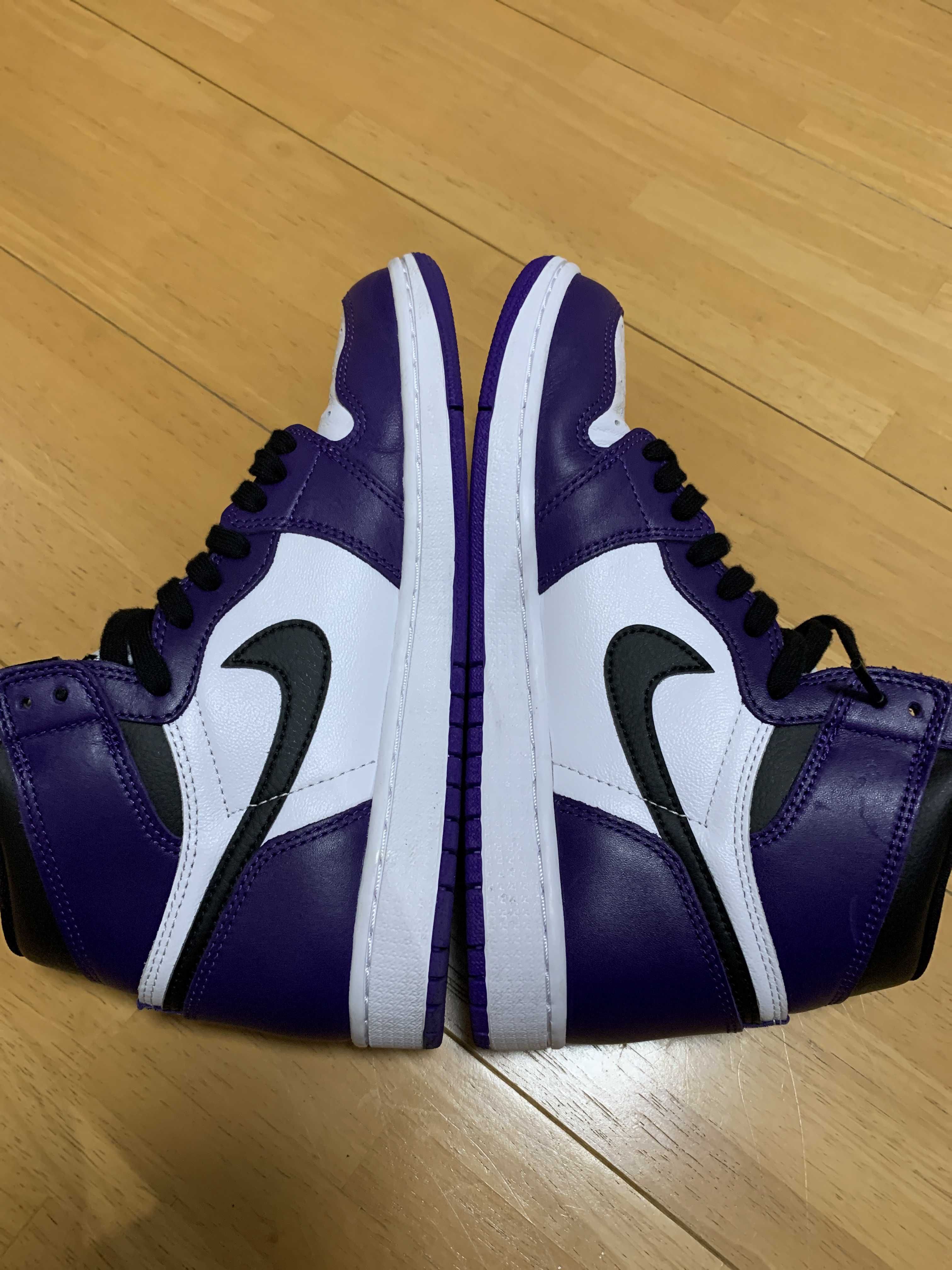 Nike Air Jordan 1 Retro High OG "Court Purple White/Black" (2020)   
