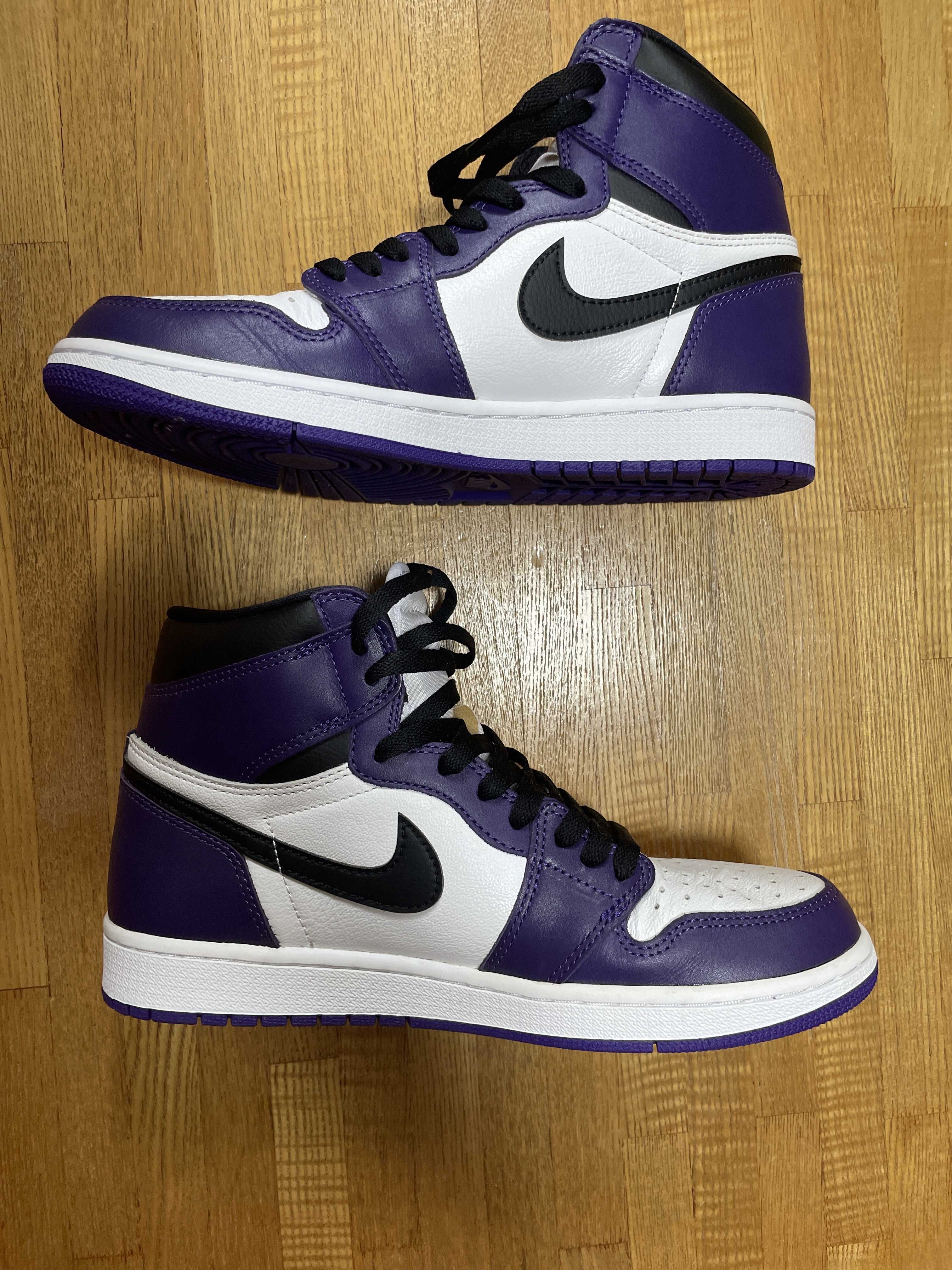 Nike Air Jordan 1 Retro High OG "Court Purple White/Black" (2020)