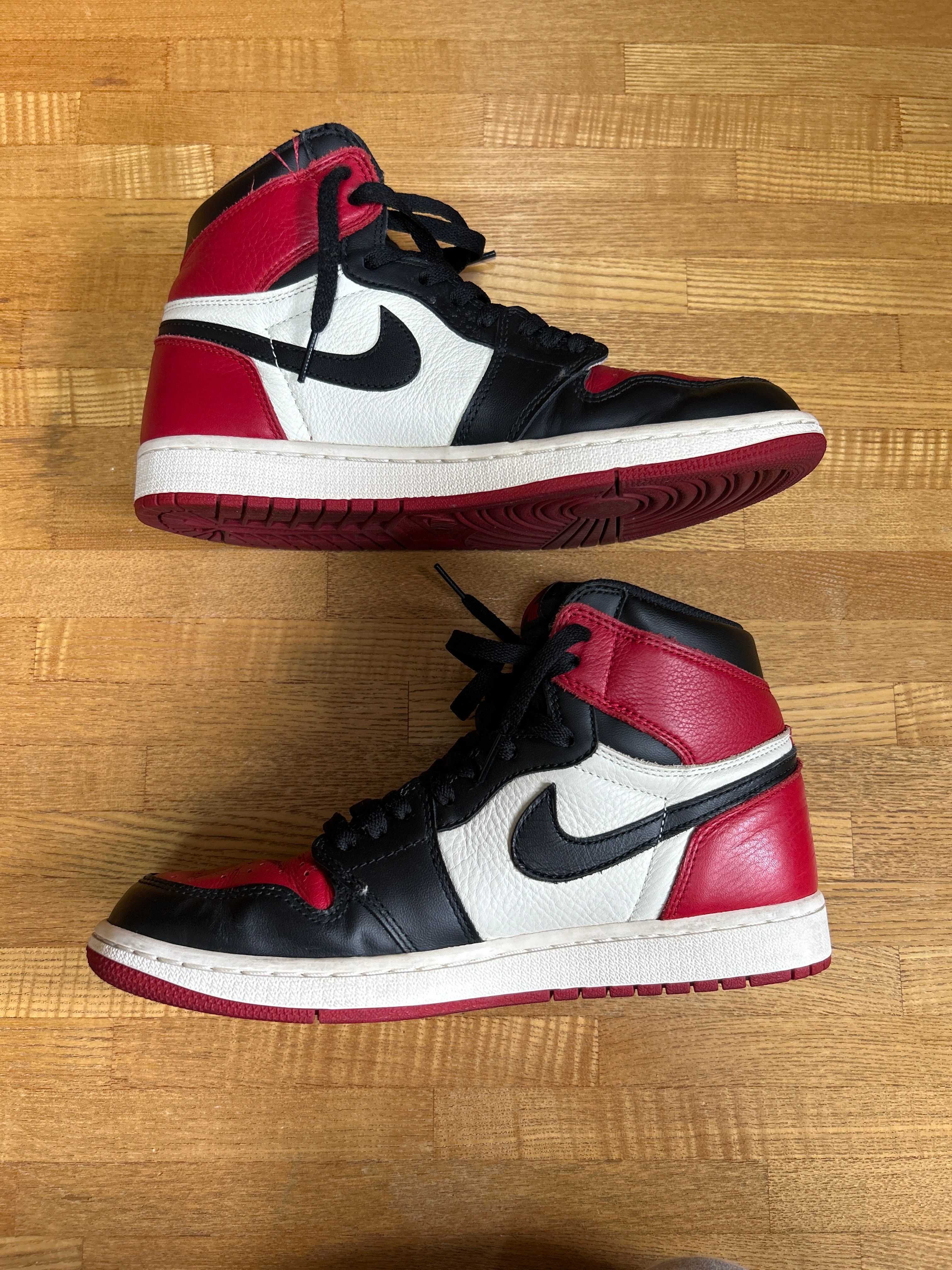 Nike Air Jordan 1 Retro High OG "Bred Toe"