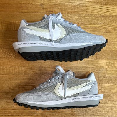 Fragment × sacai × Nike LD Waffle "Light Smoke Grey"
