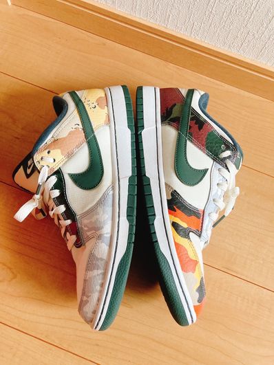 Nike Dunk Low "Sail Multi Camo"