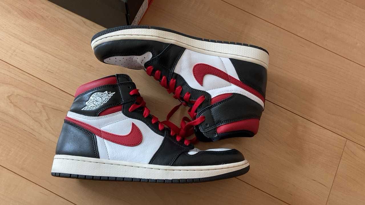 Nike Air Jordan 1 Retro High "Black/White/Sail/Gym Red"    