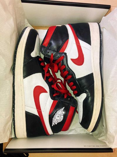 Nike Air Jordan 1 Retro High "Black/White/Sail/Gym Red"