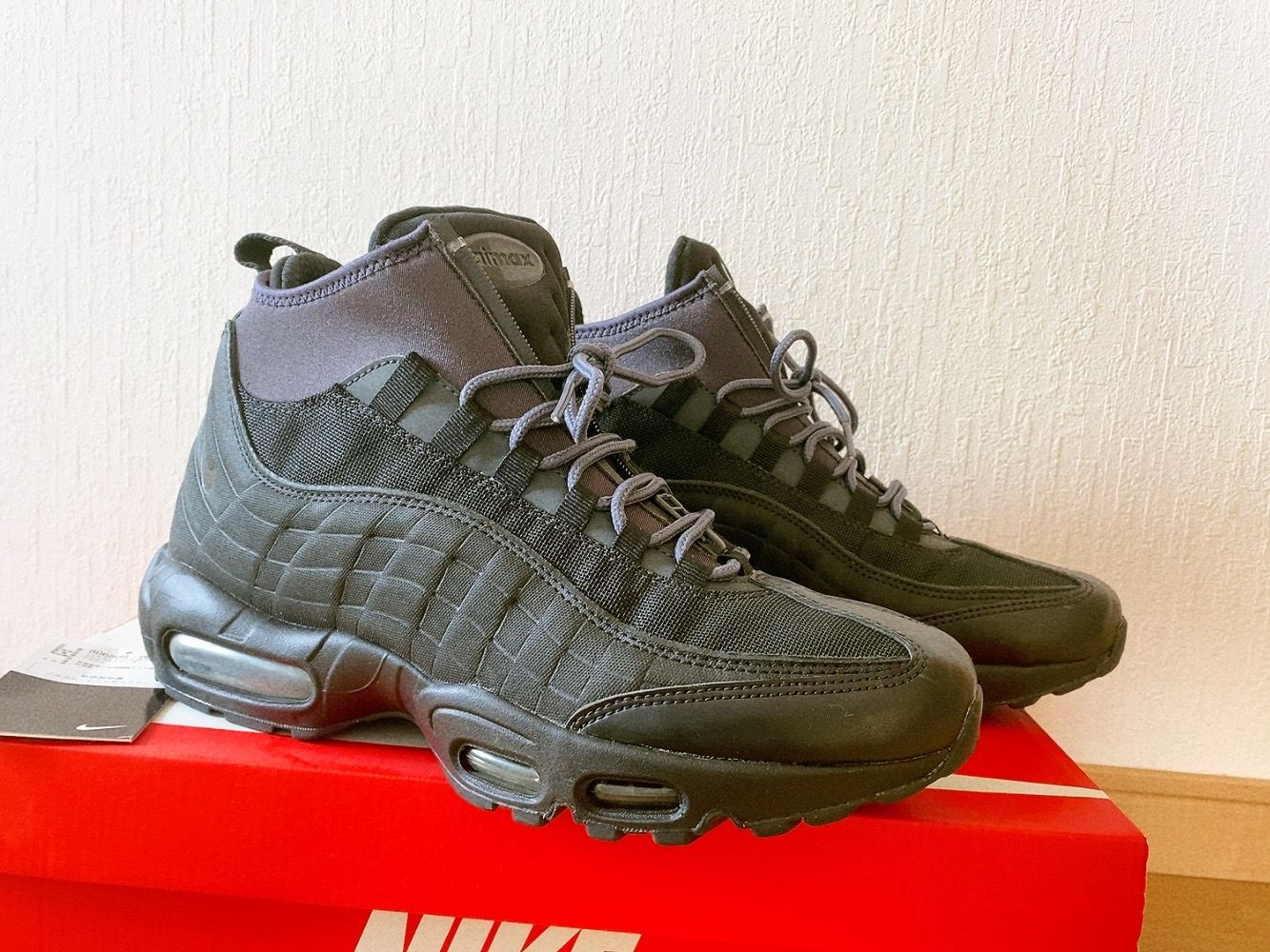 Nike Air Max 95 Sneaker Boot "Triple Black"  