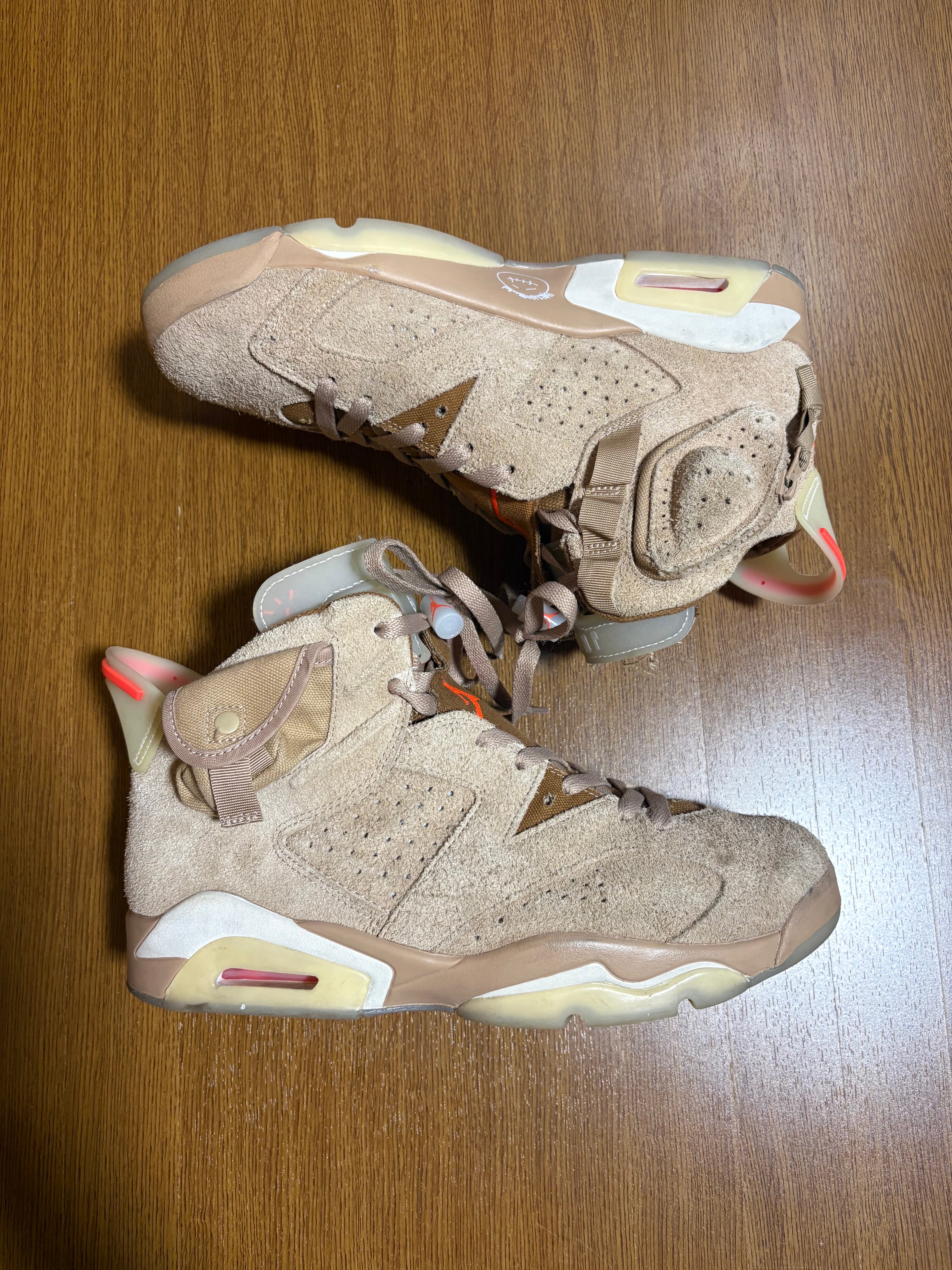 Travis Scott × Nike Air Jordan 6 "British Khaki"