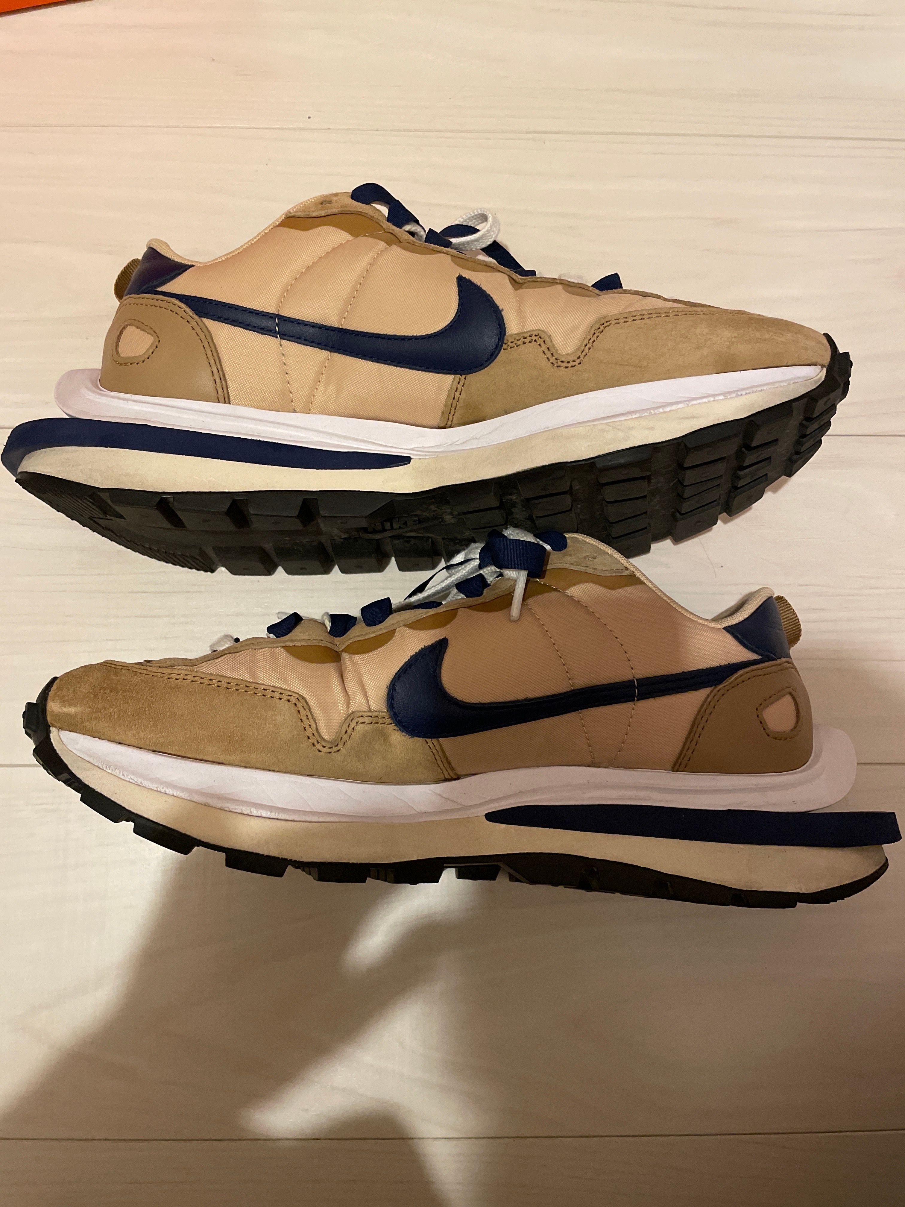 Sacai × Nike Vapor Waffle "Sesame And Blue Void"